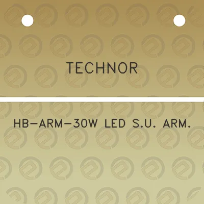 technor-hb-arm-30w-led-su-arm