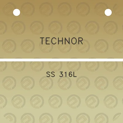 technor-ss-316l