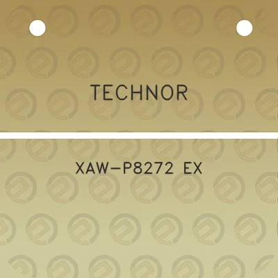 technor-xaw-p8272-ex