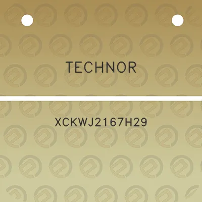 technor-xckwj2167h29