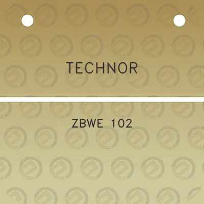 technor-zbwe-102