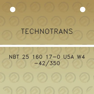 technotrans-nbt-25-160-17-0-u5a-w4-42350