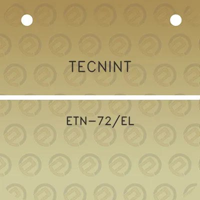 tecnint-etn-72el