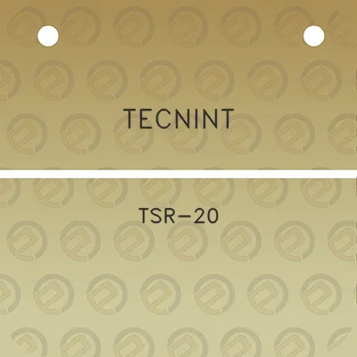 tecnint-tsr-20