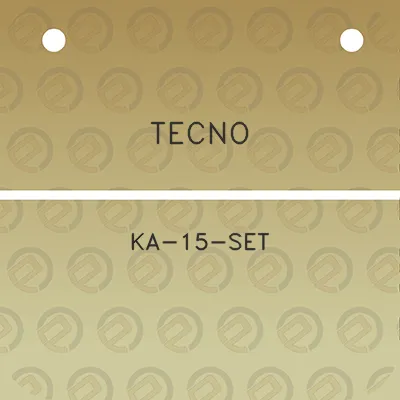 tecno-ka-15-set