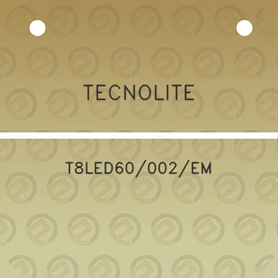 tecnolite-t8led60002em