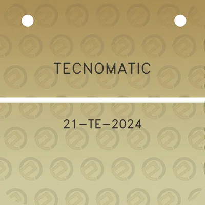 tecnomatic-21-te-2024