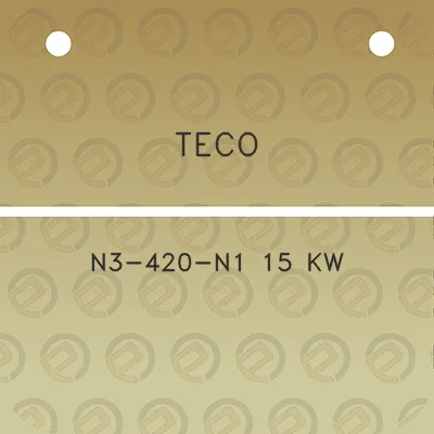 teco-n3-420-n1-15-kw