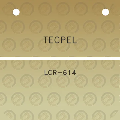 tecpel-lcr-614