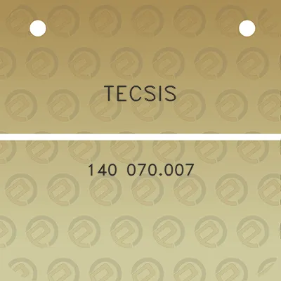 tecsis-140-070007