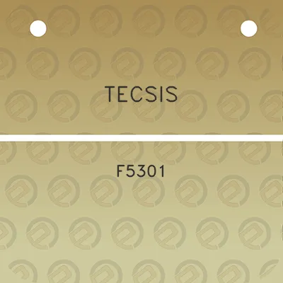 tecsis-f5301