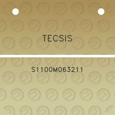 tecsis-s1100m063211