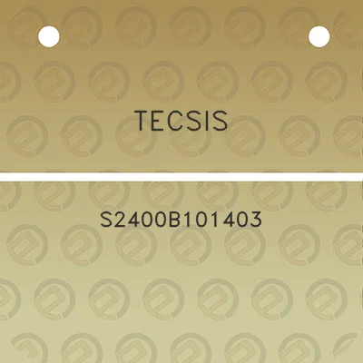 tecsis-s2400b101403