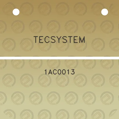 tecsystem-1ac0013