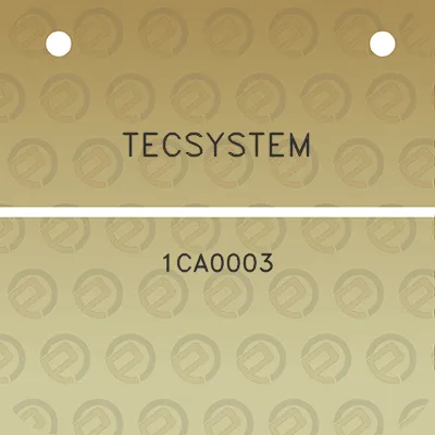 tecsystem-1ca0003