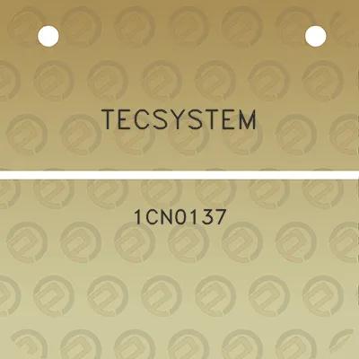 tecsystem-1cn0137