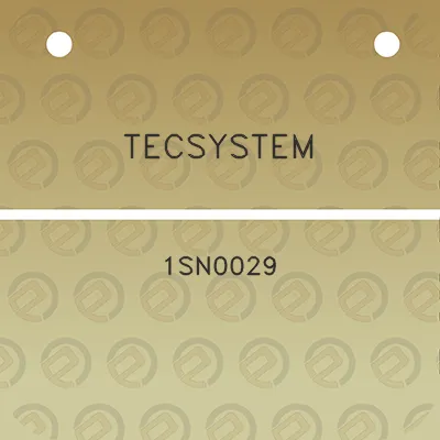 tecsystem-1sn0029