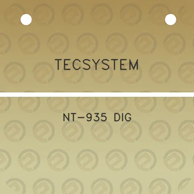 tecsystem-nt-935-dig