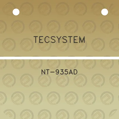 tecsystem-nt-935ad