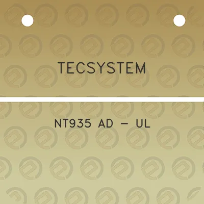 tecsystem-nt935-ad-ul