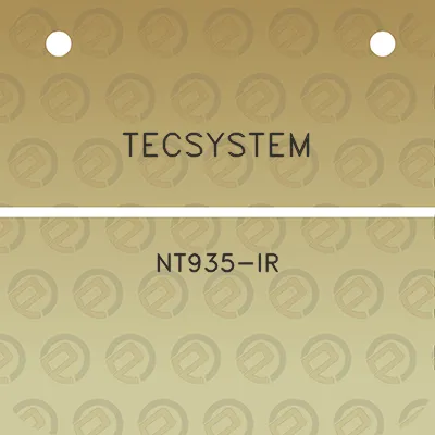 tecsystem-nt935-ir