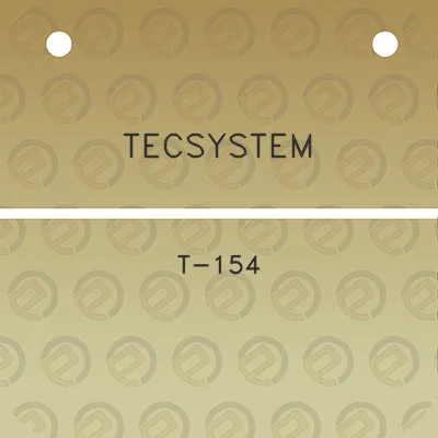 tecsystem-t-154