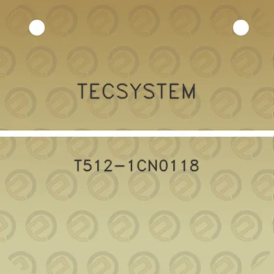 tecsystem-t512-1cn0118