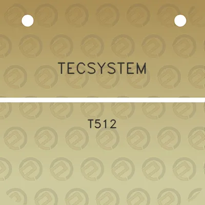 tecsystem-t512