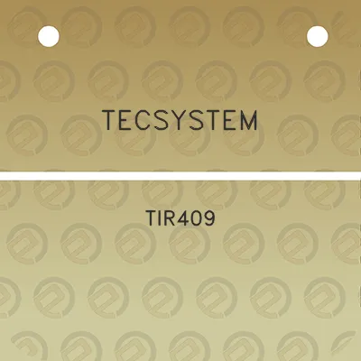 tecsystem-tir409