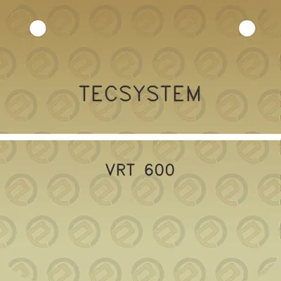 tecsystem-vrt-600