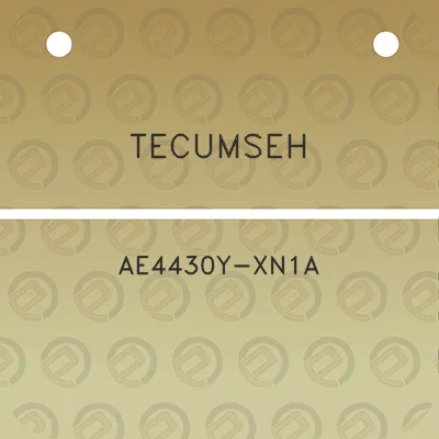 tecumseh-ae4430y-xn1a