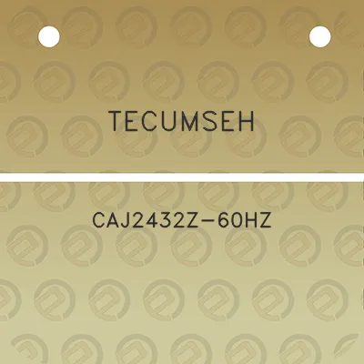 tecumseh-caj2432z-60hz