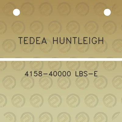 tedea-huntleigh-4158-40000-lbs-e