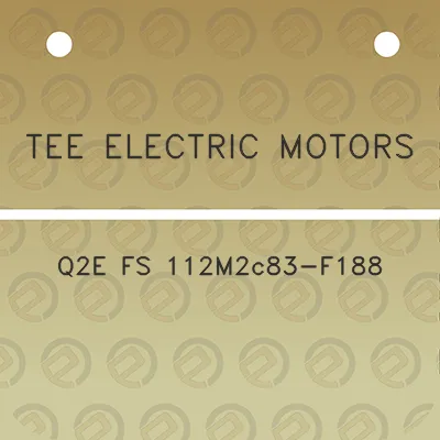 tee-electric-motors-q2e-fs-112m2c83-f188