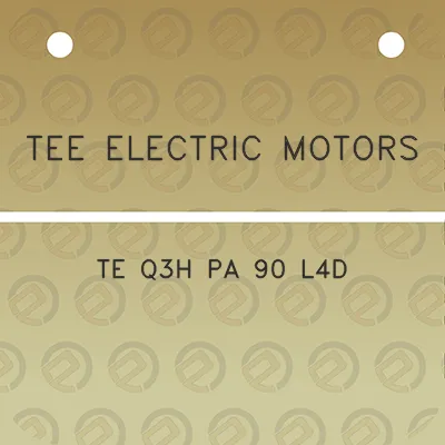 tee-electric-motors-te-q3h-pa-90-l4d