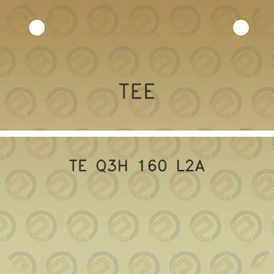 tee-te-q3h-160-l2a