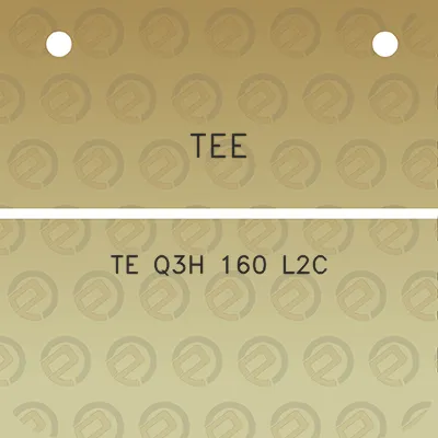 tee-te-q3h-160-l2c