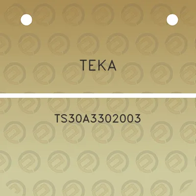 teka-ts30a3302003