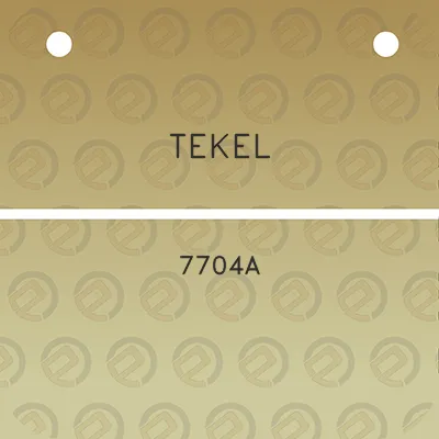 tekel-7704a