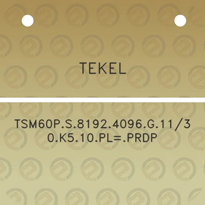 tekel-tsm60ps81924096g1130k510plprdp