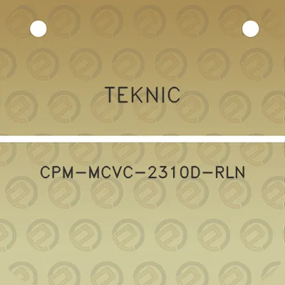 teknic-cpm-mcvc-2310d-rln