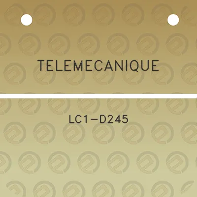 telemecanique-lc1-d245