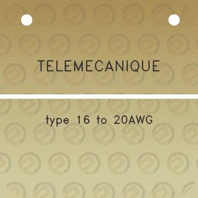 telemecanique-type-16-to-20awg