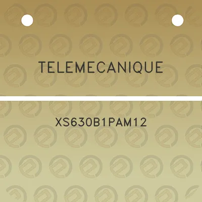 telemecanique-xs630b1pam12