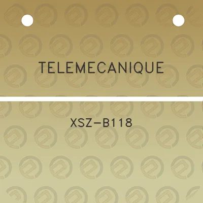 telemecanique-xsz-b118