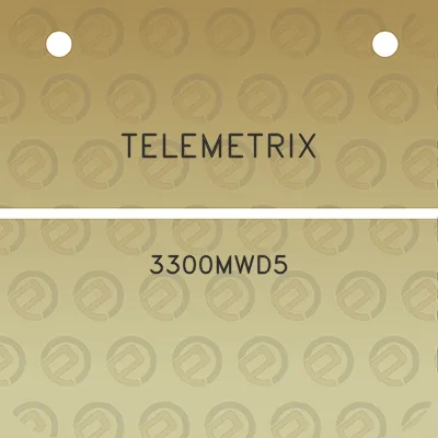 telemetrix-3300mwd5