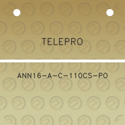 telepro-ann16-a-c-110cs-po