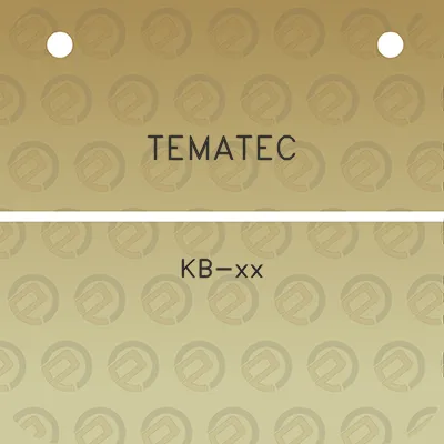 tematec-kb-xx