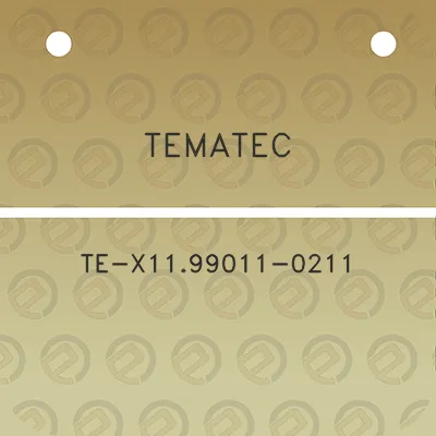 tematec-te-x1199011-0211