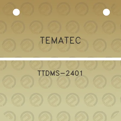 tematec-ttdms-2401